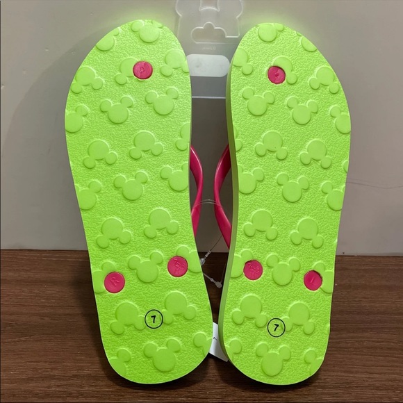 New Disney Park Fruity Print Flip Flops - Picture 4 of 6